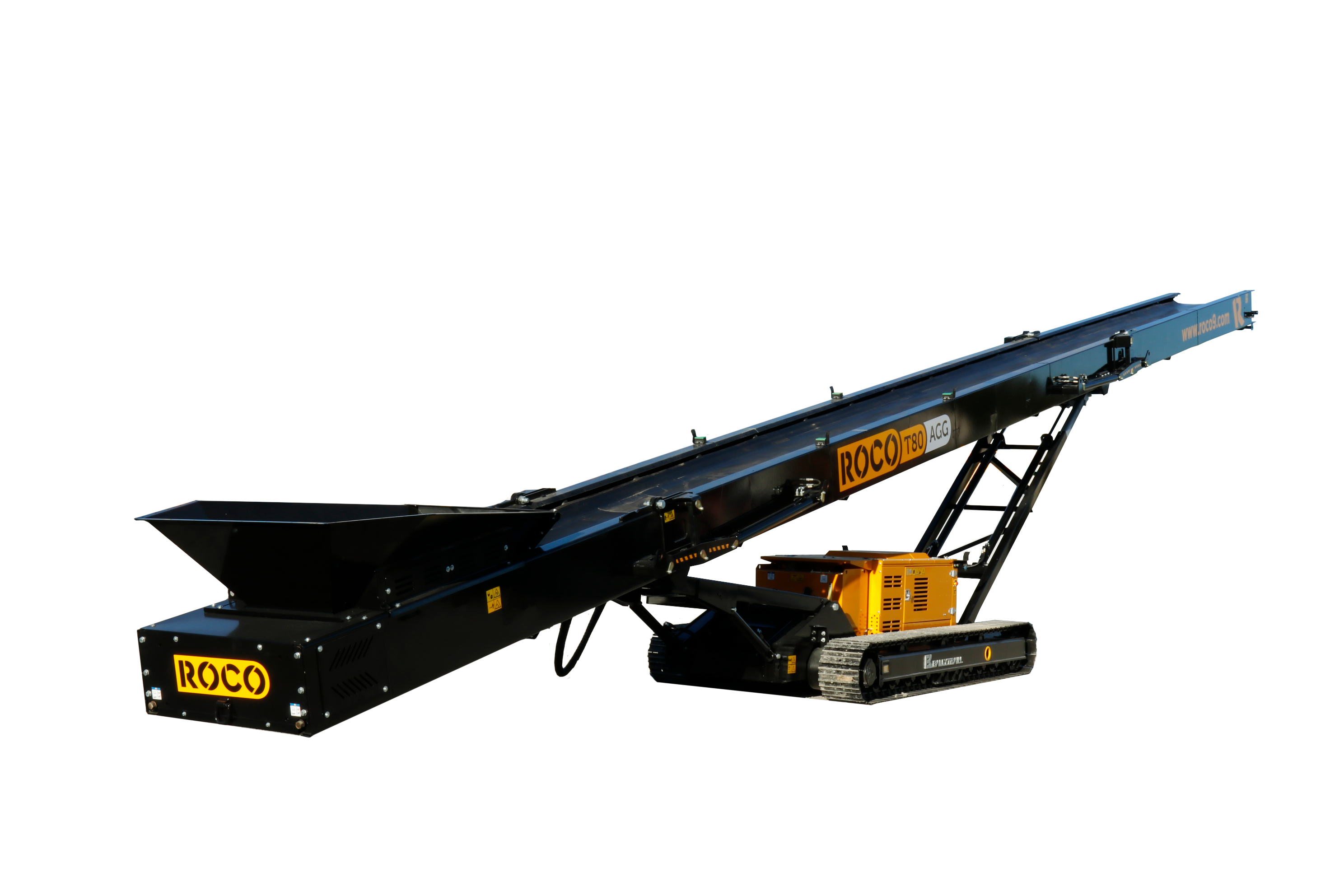 T80Agg Tracked Stacker